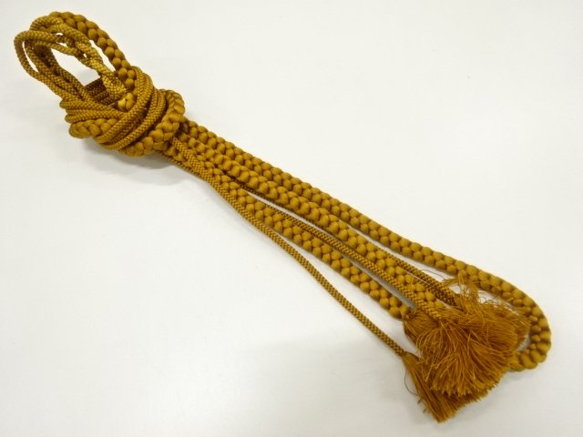 JAPANESE KIMONO / HAND-TIED OBIJIME CORD